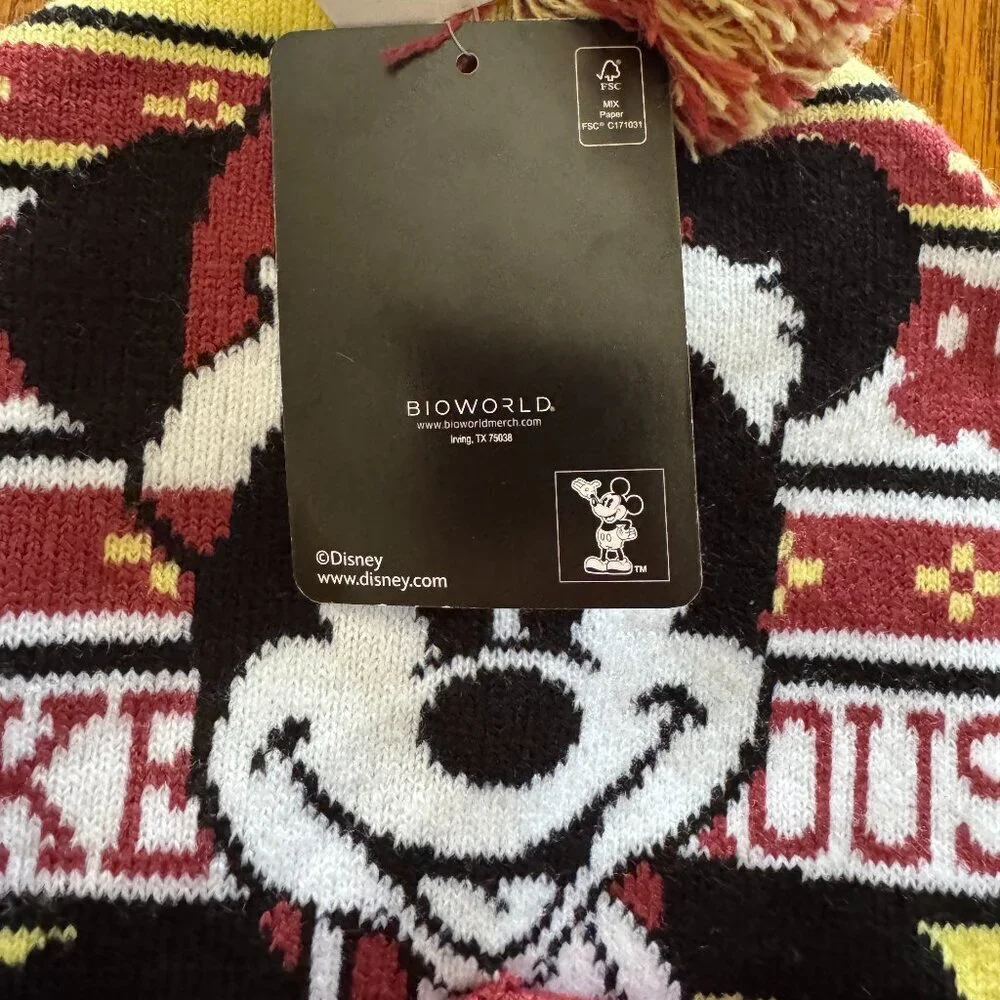 Disney Mickey Mouse Hat -one size NWT (C46)
